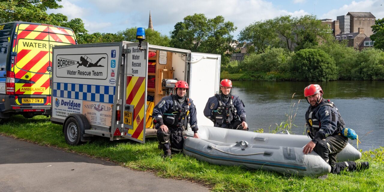 Historic water rescue team receives helping hand from trailer firm