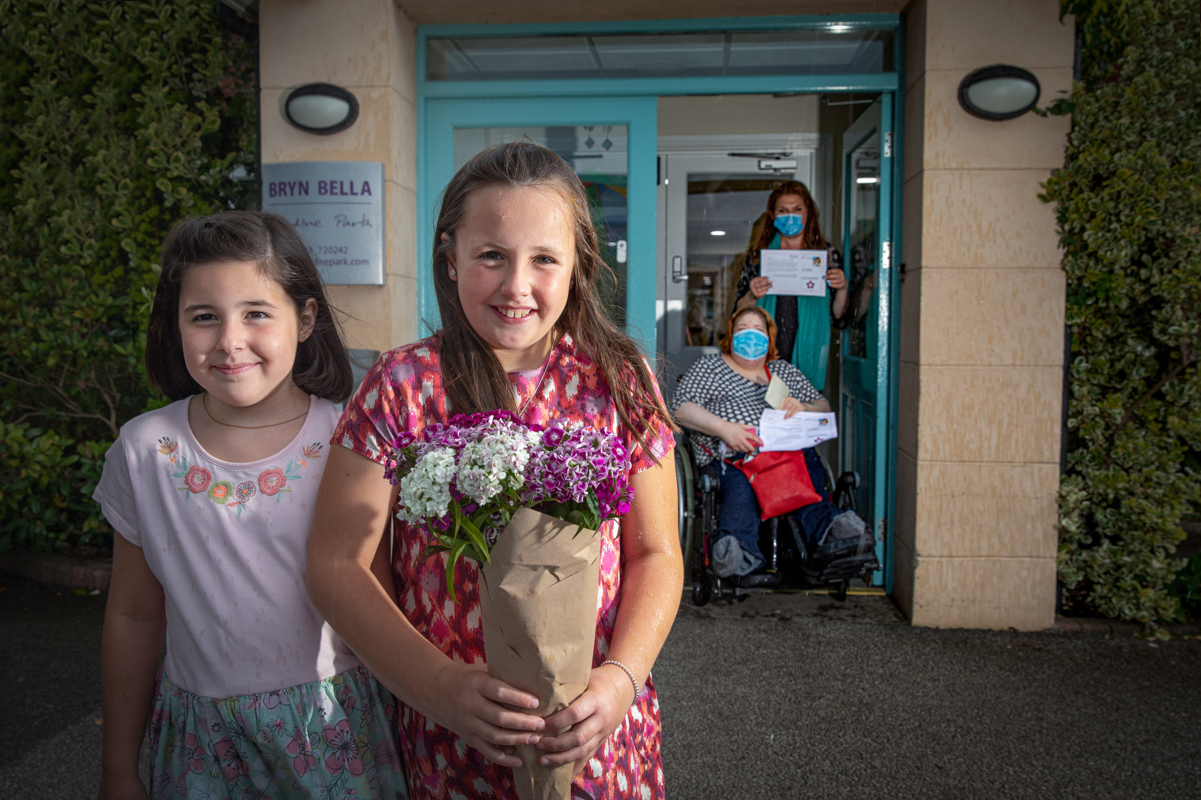 Schoolgirl Sofia, 10, and care home resident Susanne forge touching pen pal friendship