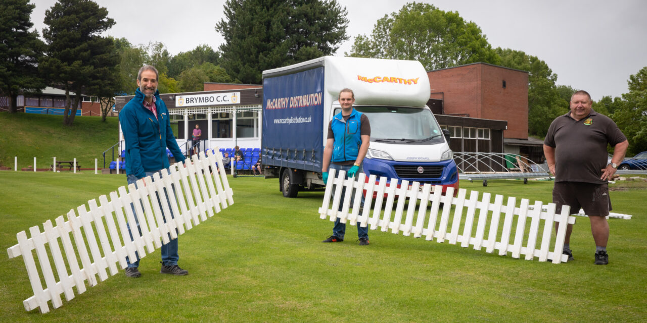 Cricket club strikes it lucky with Wrexham distribution firm