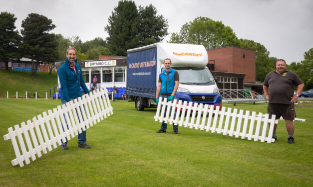 Cricket club strikes it lucky with Wrexham distribution firm