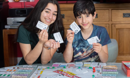 Children of NHS frontline couple create Lockdown version of Monopoly