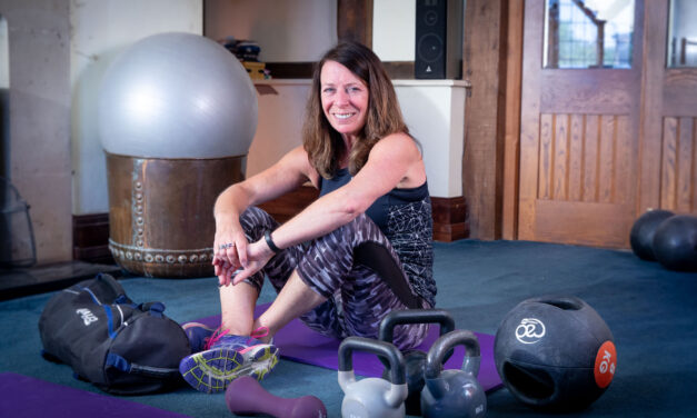 Elaine’s online exercises to raise cash for North Wales NHS charity