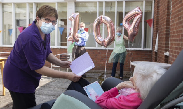 “Wonderful” Bessie celebrates 104th birthday under lockdown