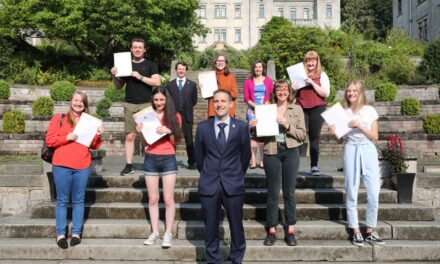 Head hails A-level heroes for outstanding success