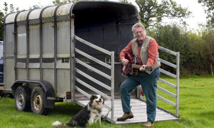 Singing sheep farmer goes viral with catchy trailer tune