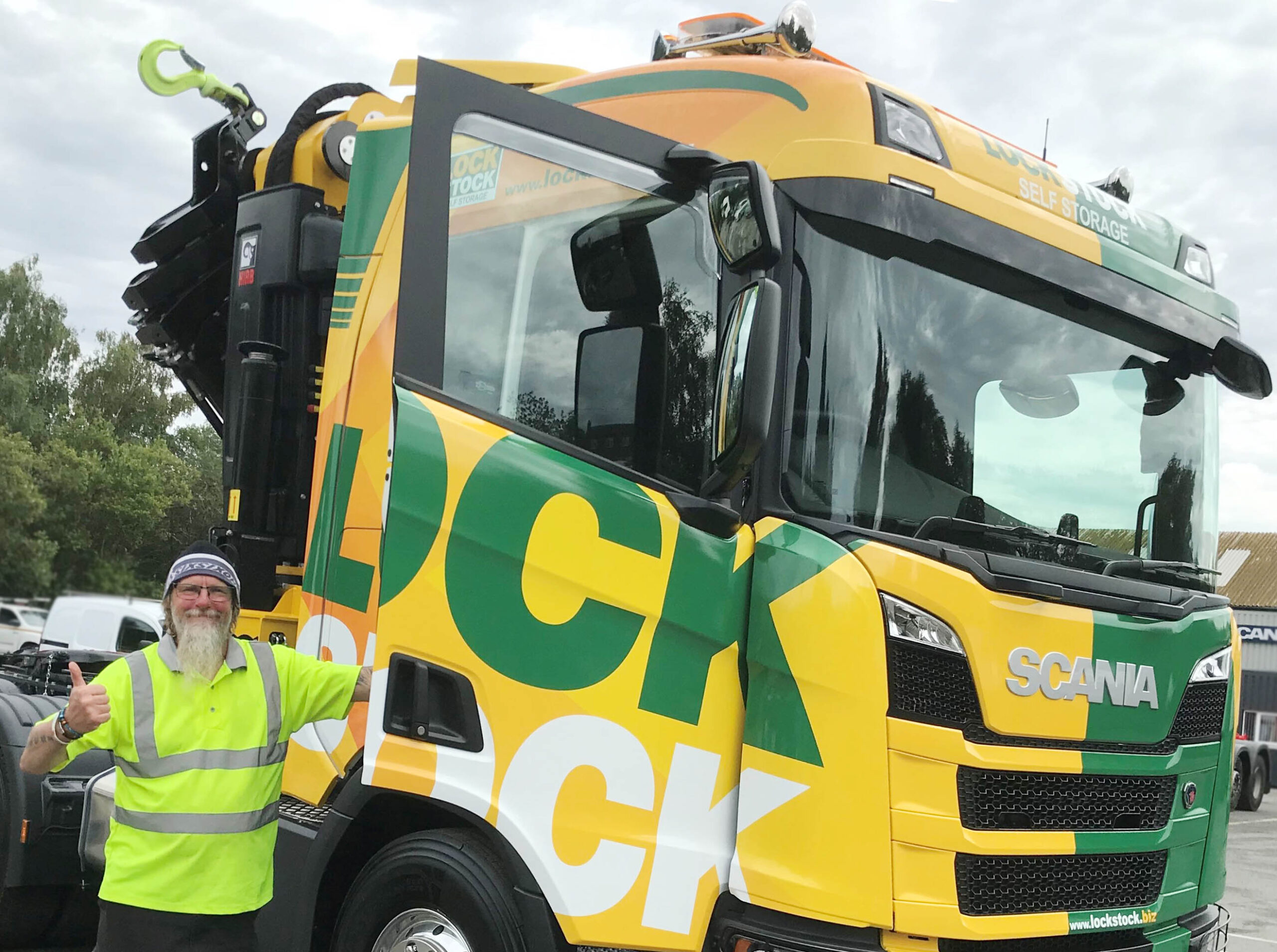 Storage giants Lock Stock deliver a £285K investment in new lorry