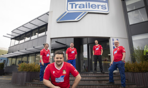 Hollywood stars put trailer firm sponsors front and centre in hilarious Wrexham AFC takeover video that’s been viewed 500k times in first hour