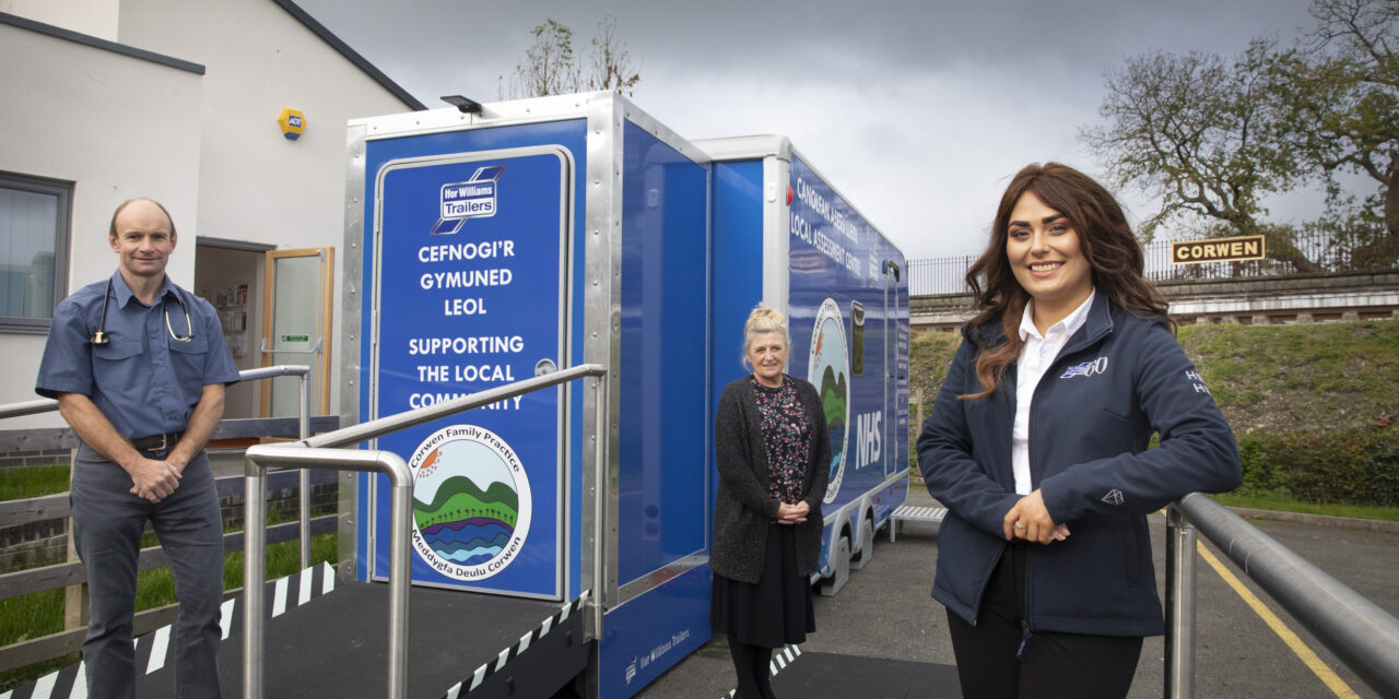Trailer firm creates bio-secure mobile clinic for Corwen GPs