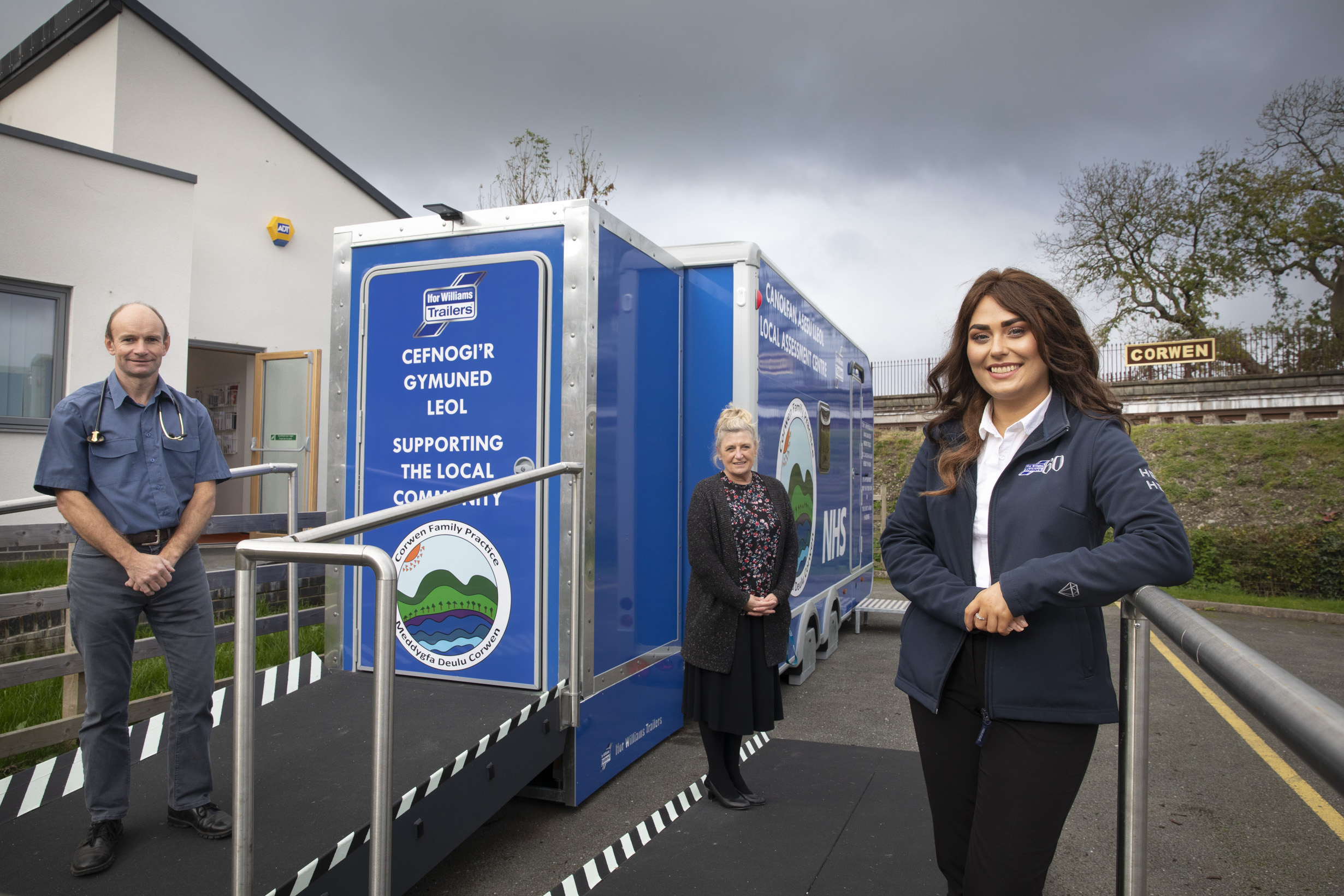 Trailer firm creates bio-secure mobile clinic for Corwen GPs