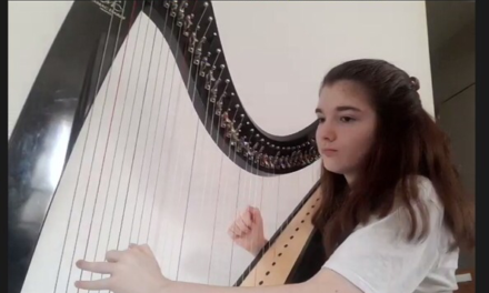Switch to online classes enables top harpist to teach protégé 7,500 miles away in Patagonia