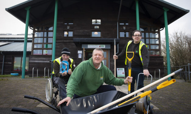 Green-fingered gardeners at charity have plenty of work in store