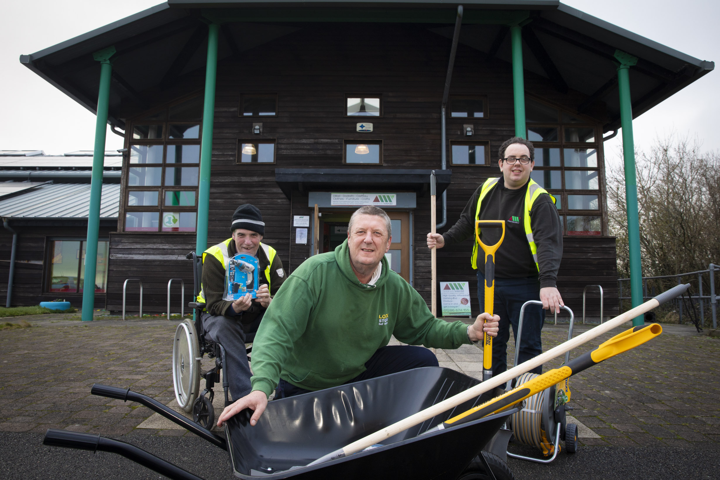 Green-fingered gardeners at charity have plenty of work in store