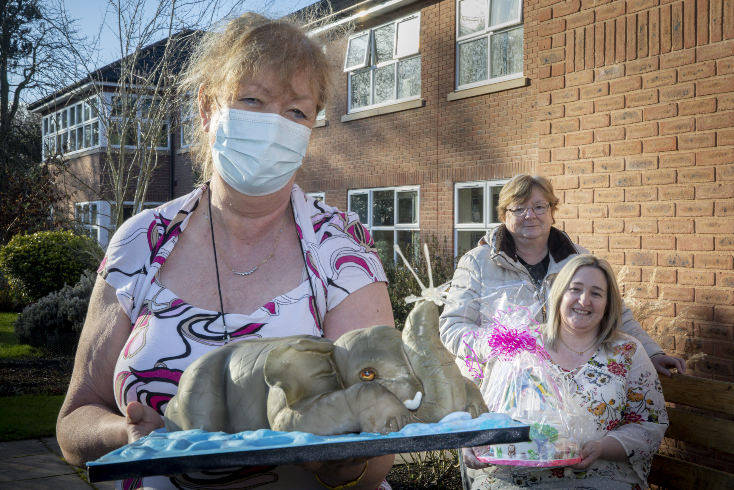 Magical unicorn cake treat for little Mali