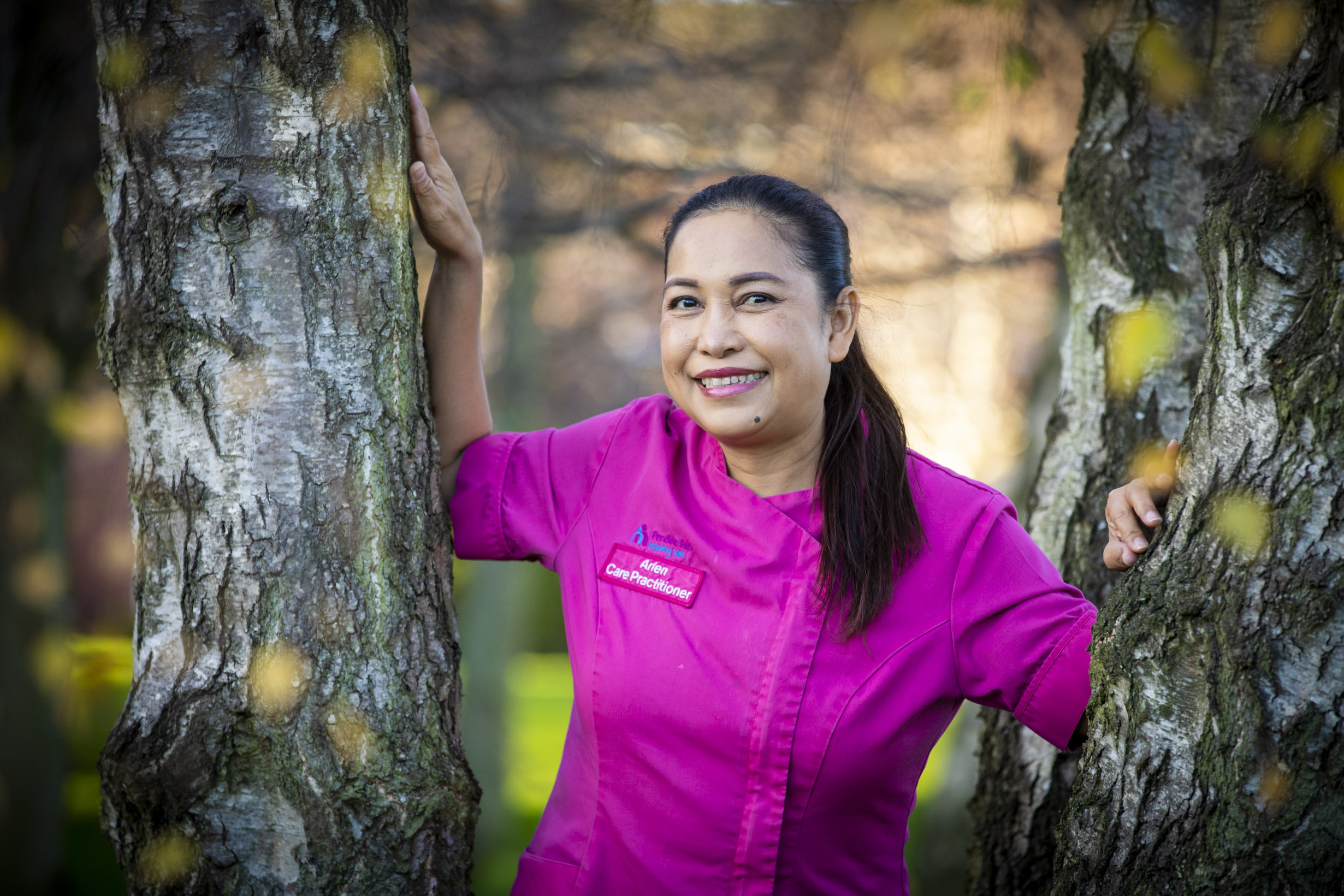 Arlen goes extra smile after surviving brush with death