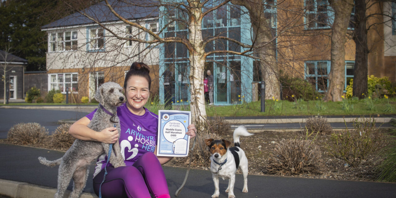 Caring Maddie conquers half marathon in memory of her beloved mum