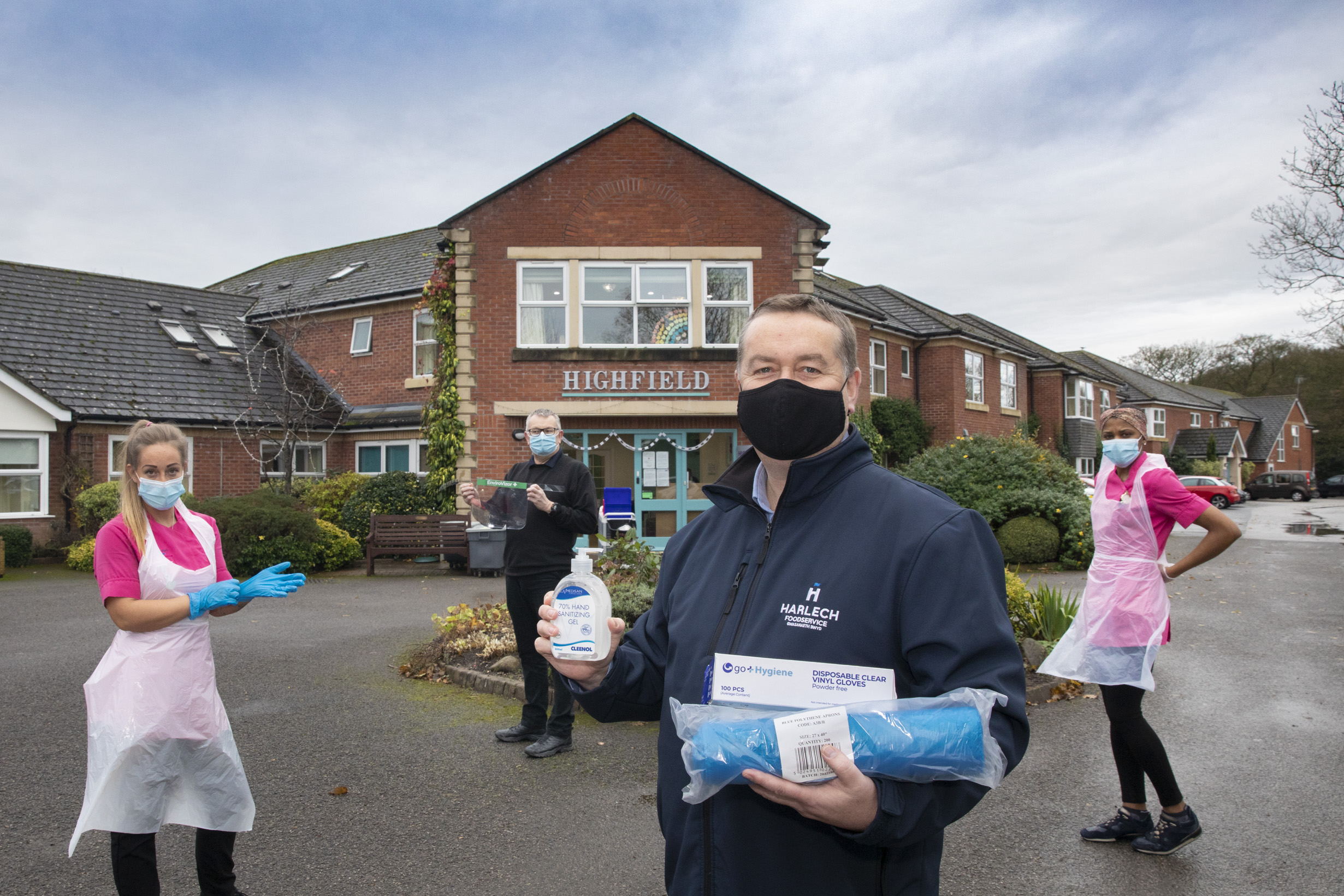Food wholesaler adds PPE to its menu to support Welsh care homes
