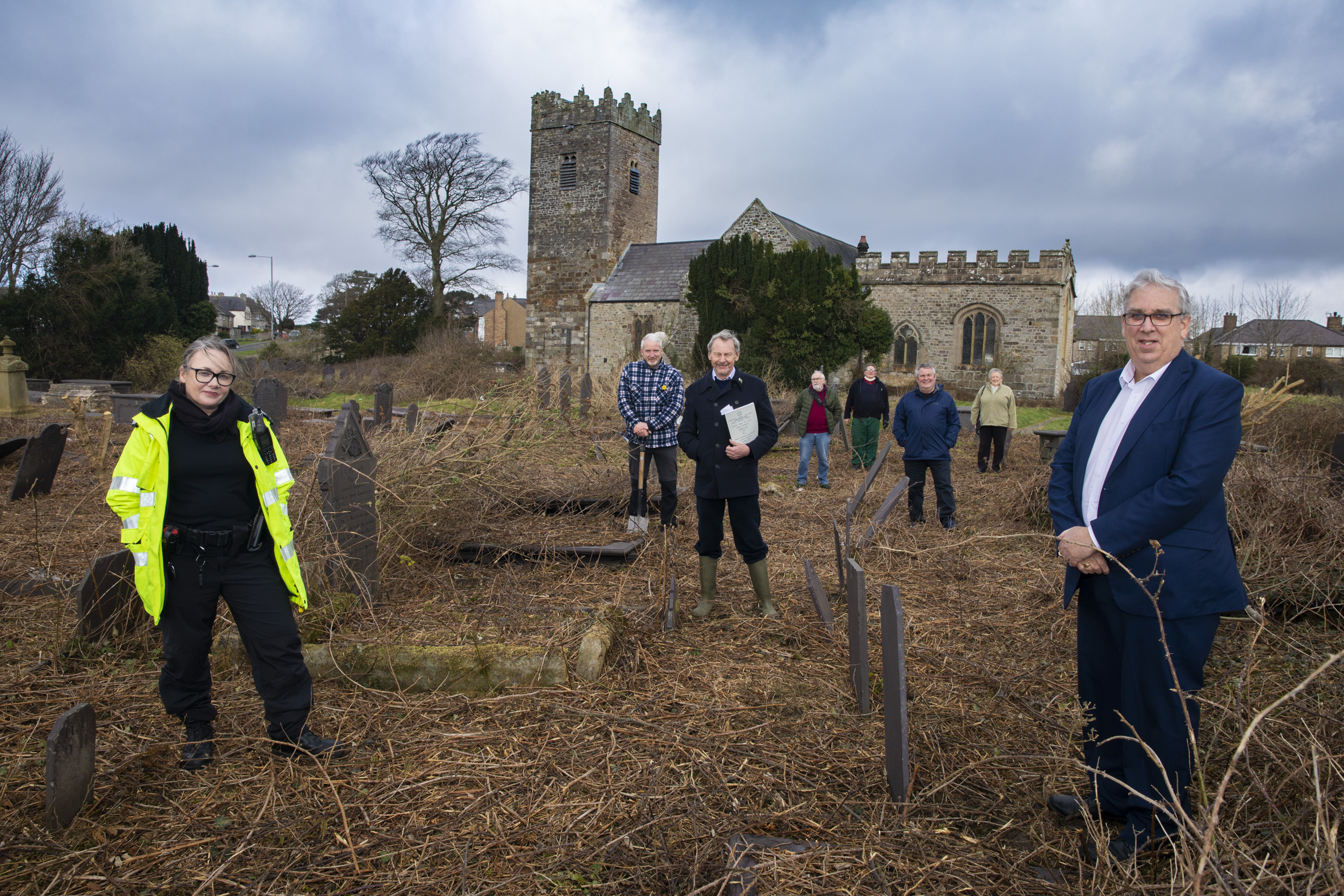 Veterans on a mission to restore war graves thanks to cash from crooks