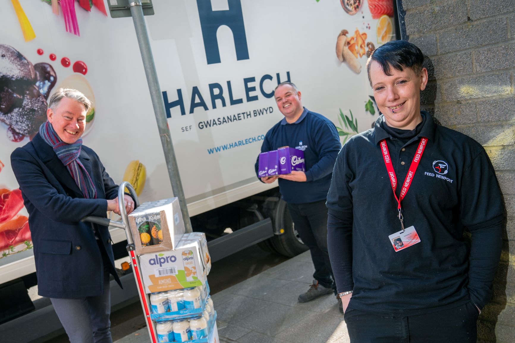 Friends in the north on mercy mission to feed refugees and the vulnerable in Newport