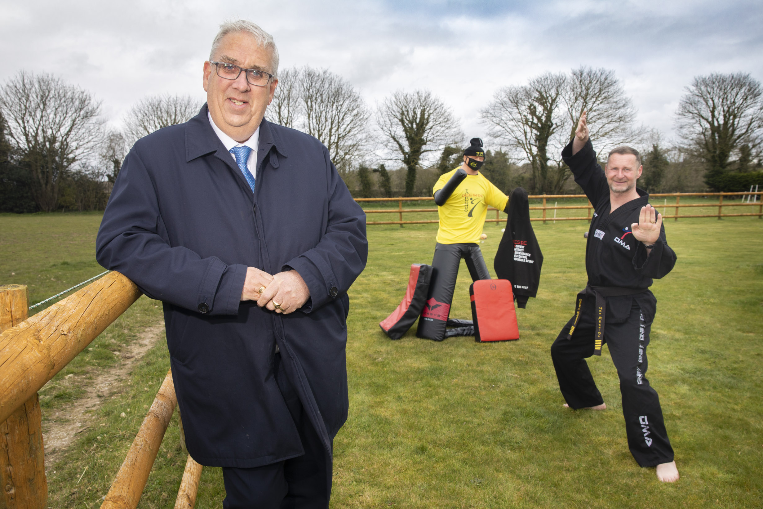 Young taekwondo stars kick on with cash seized from crooks