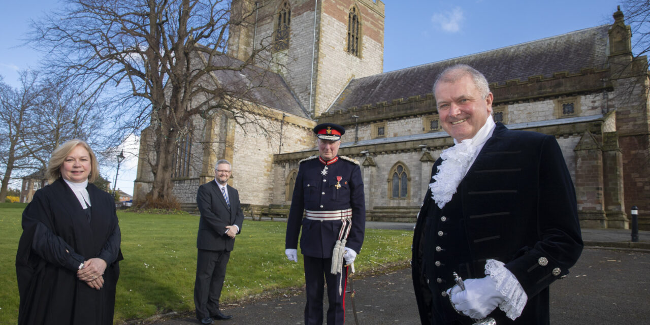 High-flier to High Sheriff and Steve pledges support for mental health
