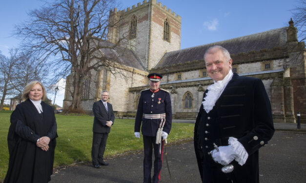 High-flier to High Sheriff and Steve pledges support for mental health