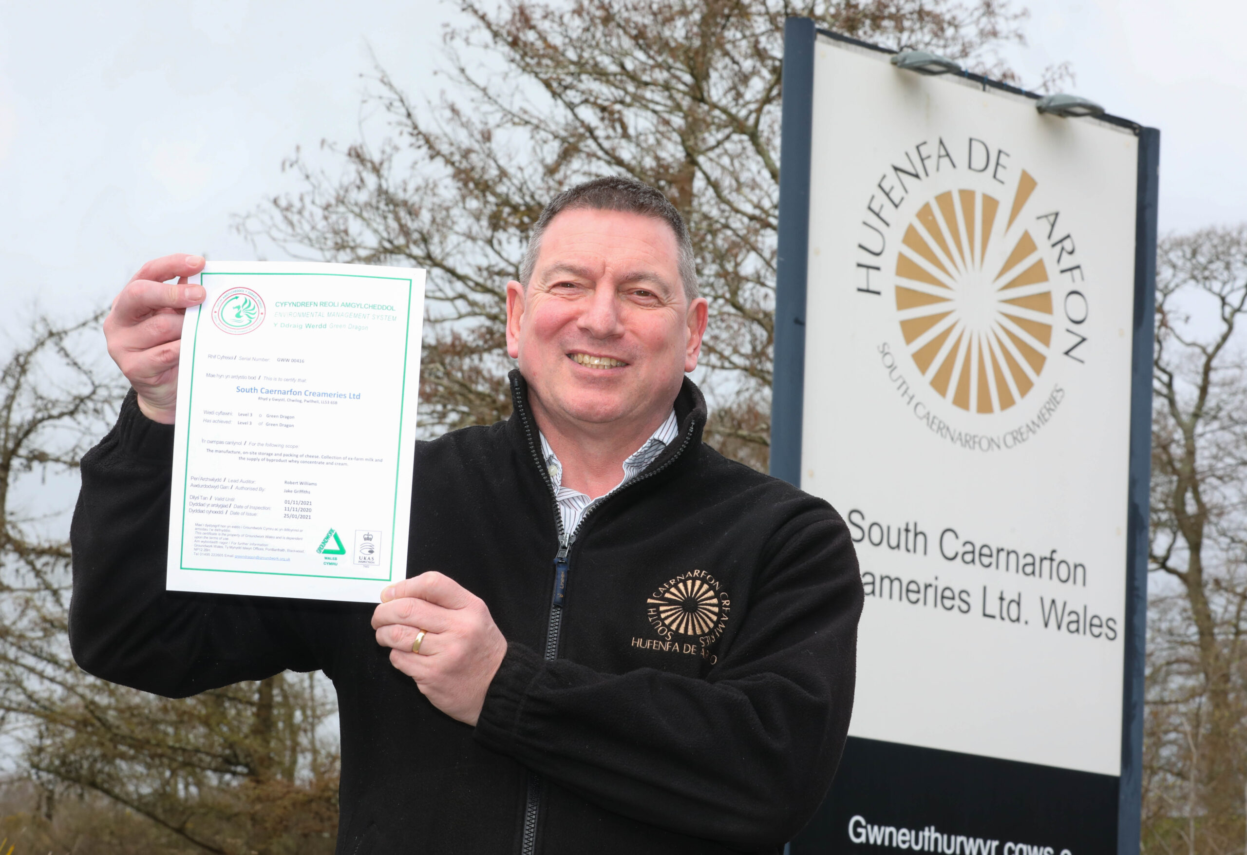 Cheesemaker bags top environmental award