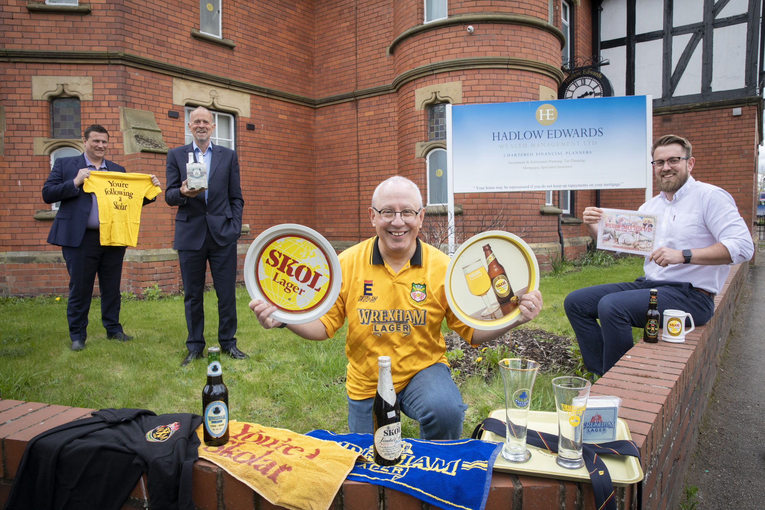 Find out why Titanic passengers thought Wrexham Lager was brewed in England