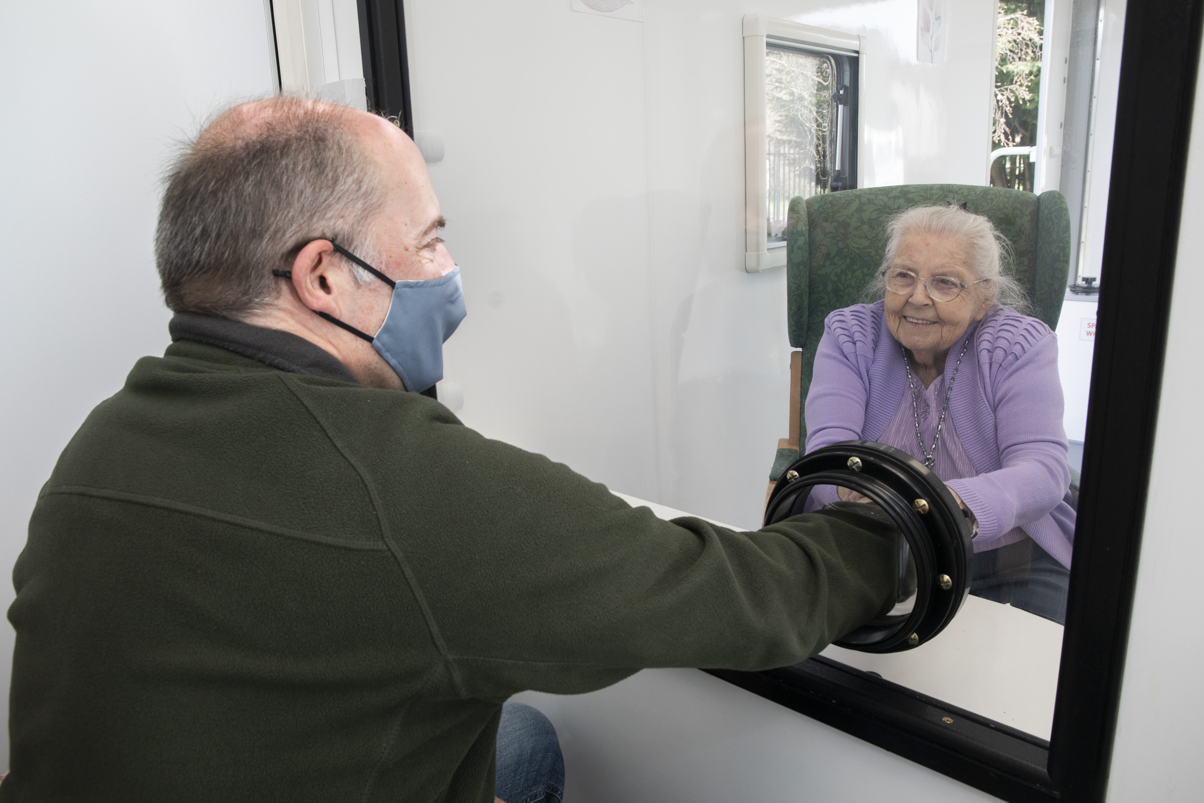 Touching gesture from trailer firm brings families together