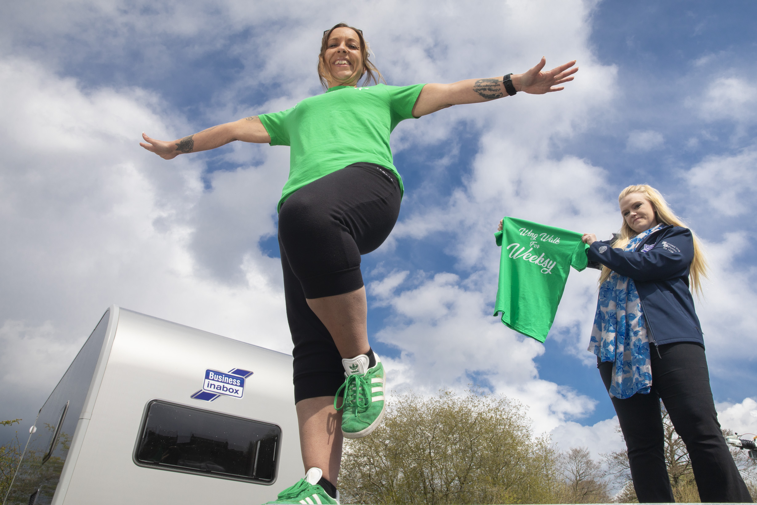 Daredevil cancer survivor Ali will conquer her fear of heights for charity wing walk