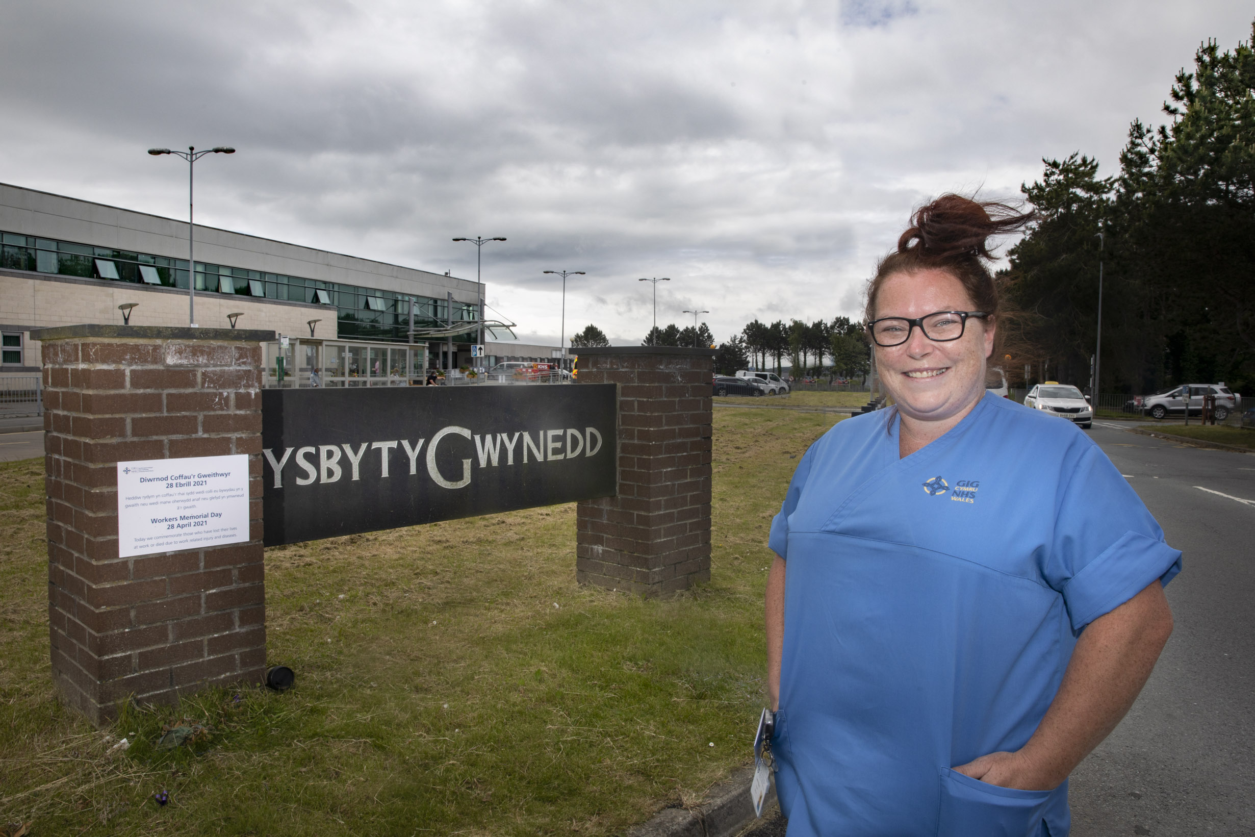 Mum of two on life on the pandemic frontline after qualifying as a nurse