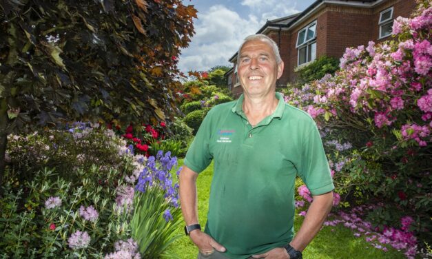 Dazzling dementia-friendly garden is blooming marvellous
