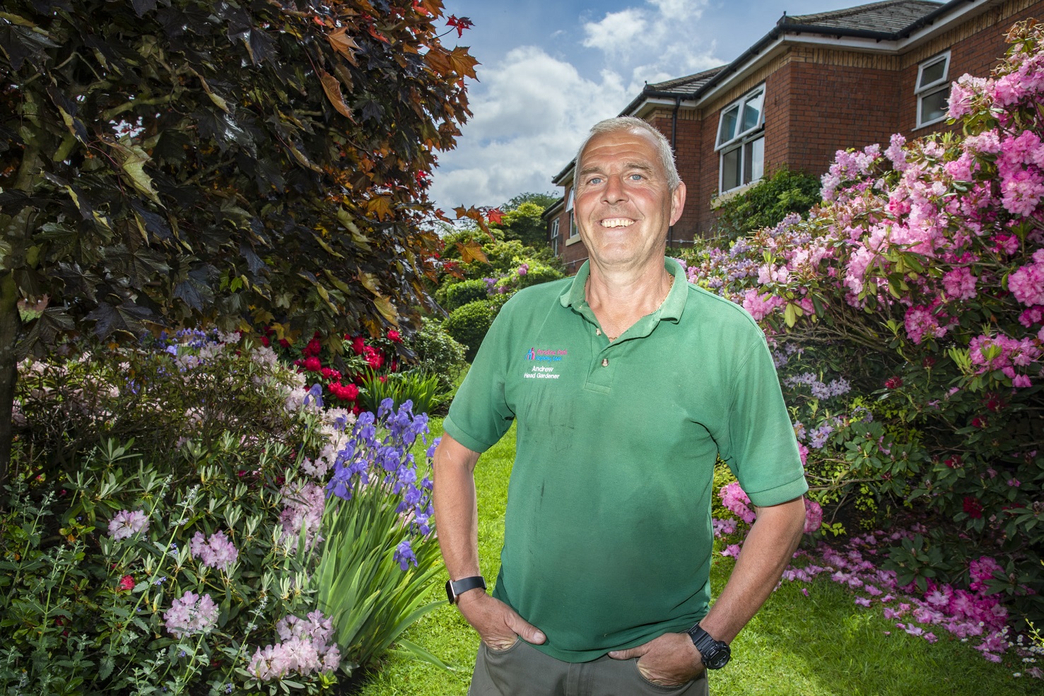 Dazzling dementia-friendly garden is blooming marvellous