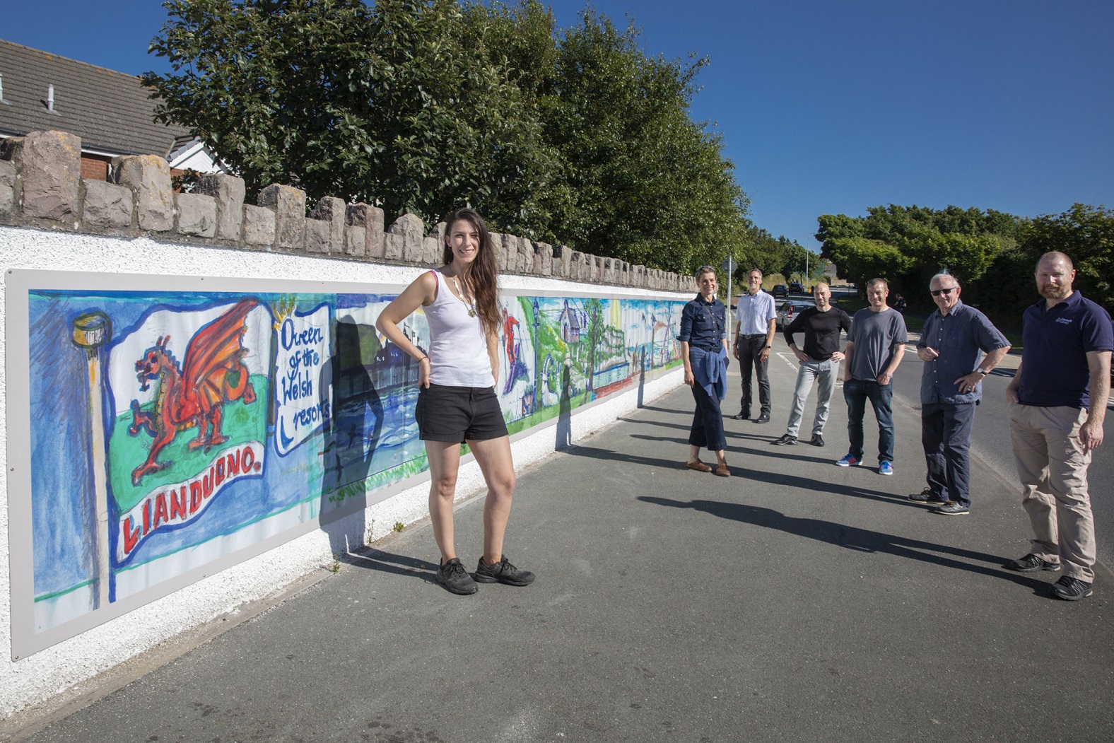 Moving tributes to artist Kevin who inspired stunning mural