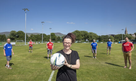 Football club floodlights shine a path for £60K windfarm community funding