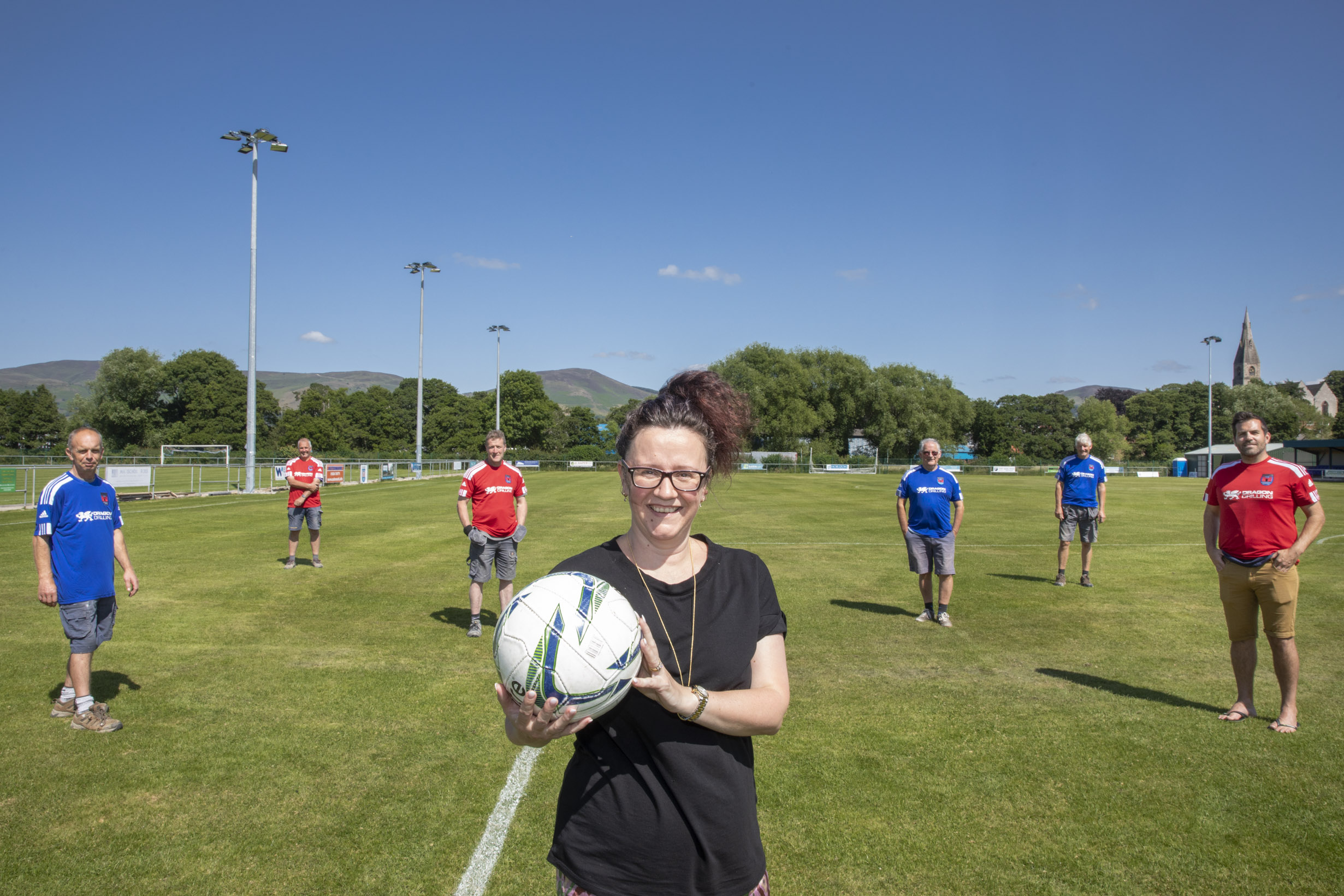 Football club floodlights shine a path for £60K windfarm community funding