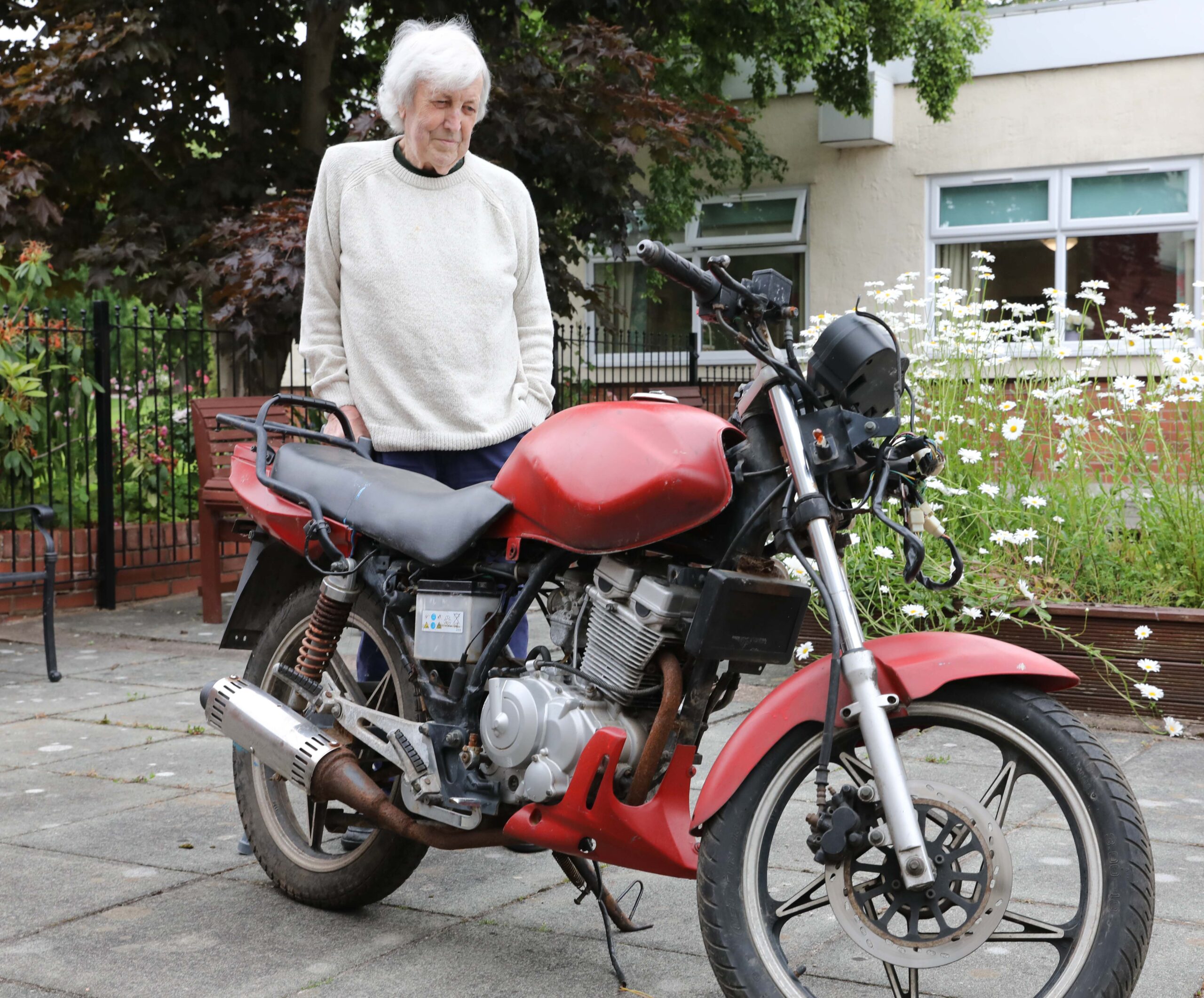 Motorbike man John revs up for new challenge