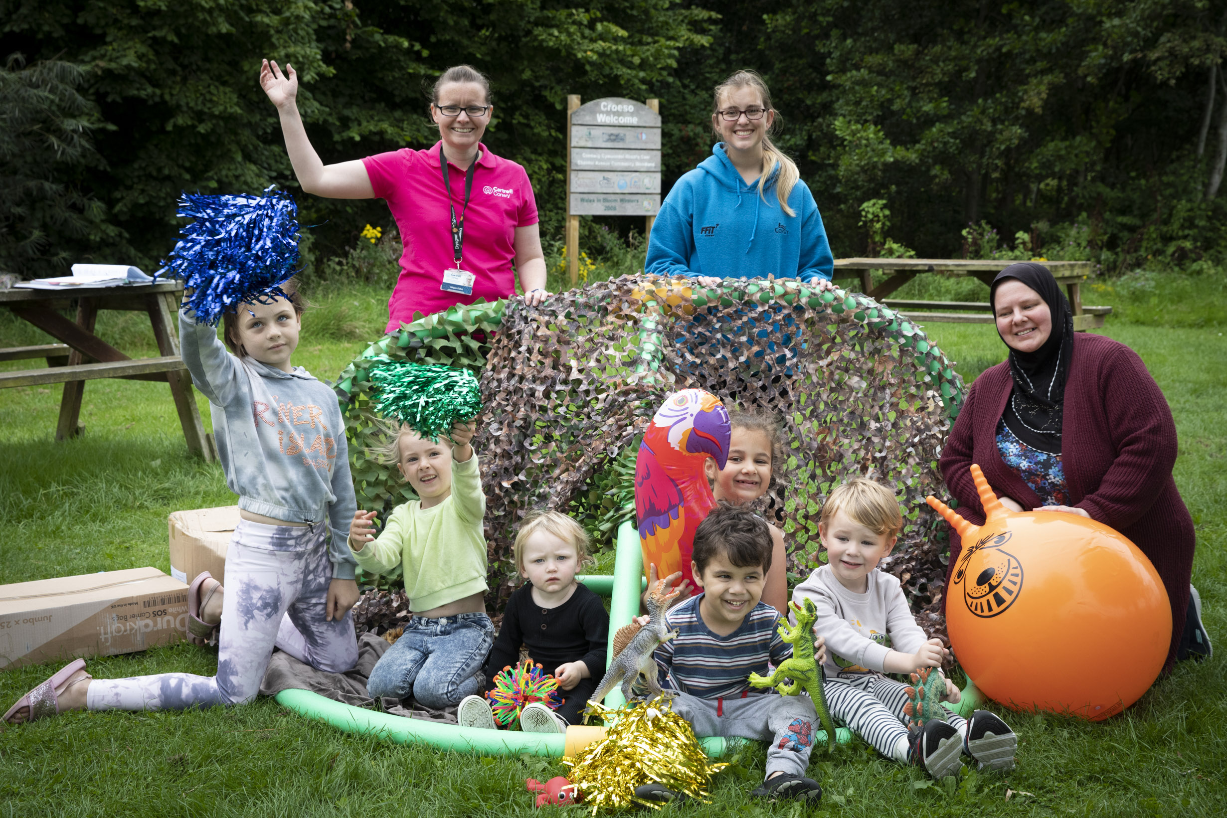 Having summer fun is child’s play