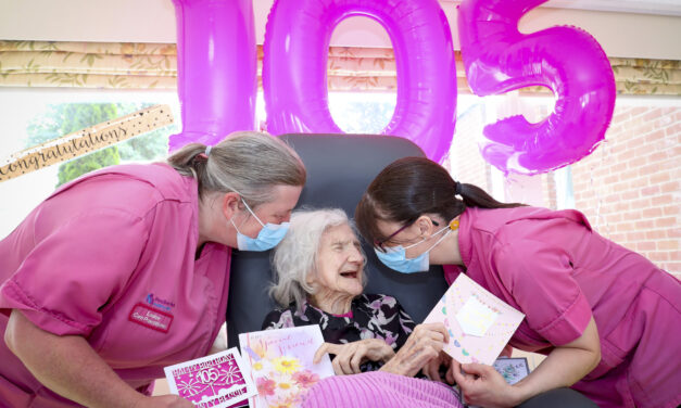Bessie survives Spanish Flu and Covid to celebrate 105th birthday