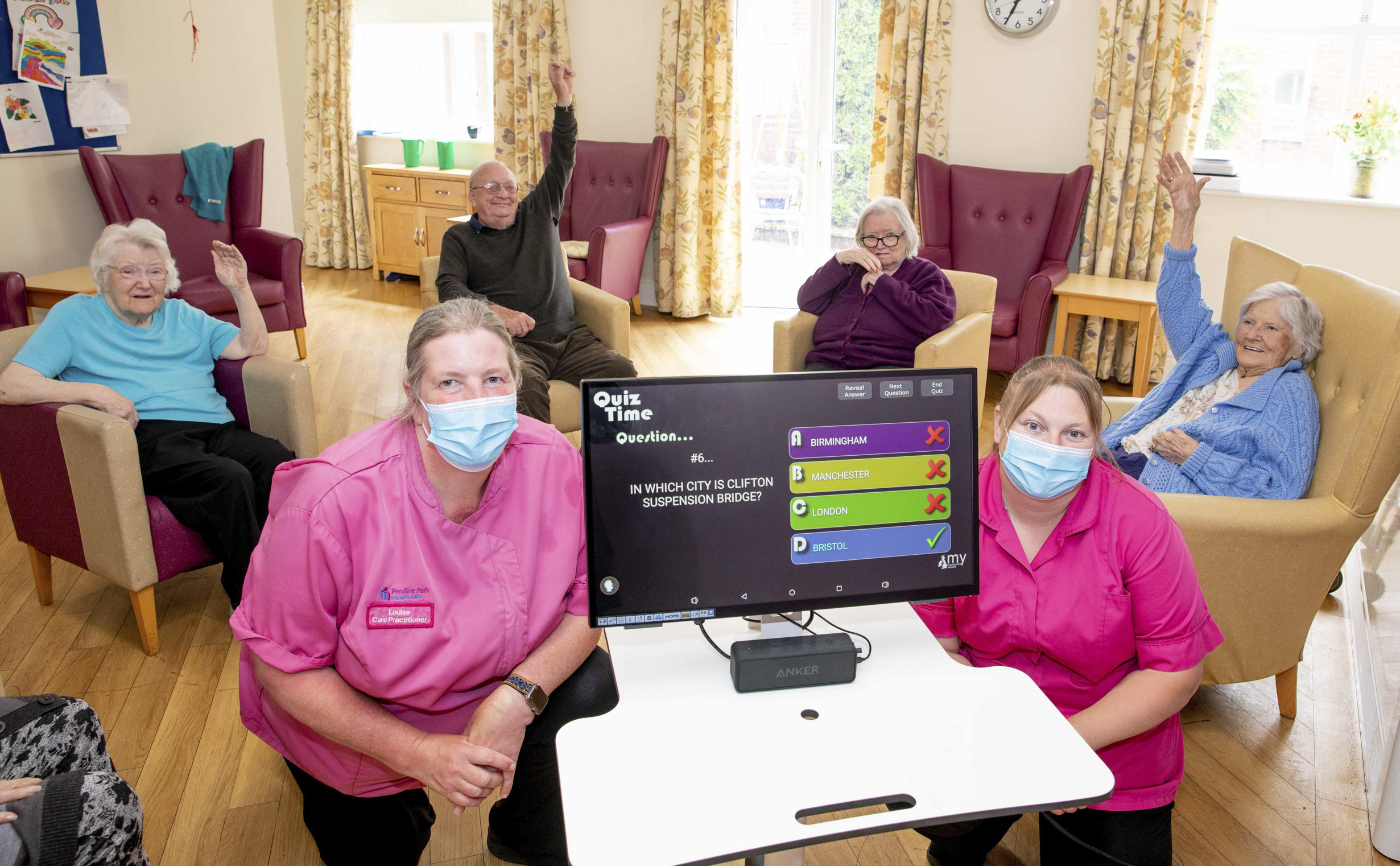 RITA takes care home residents on trip down memory lane