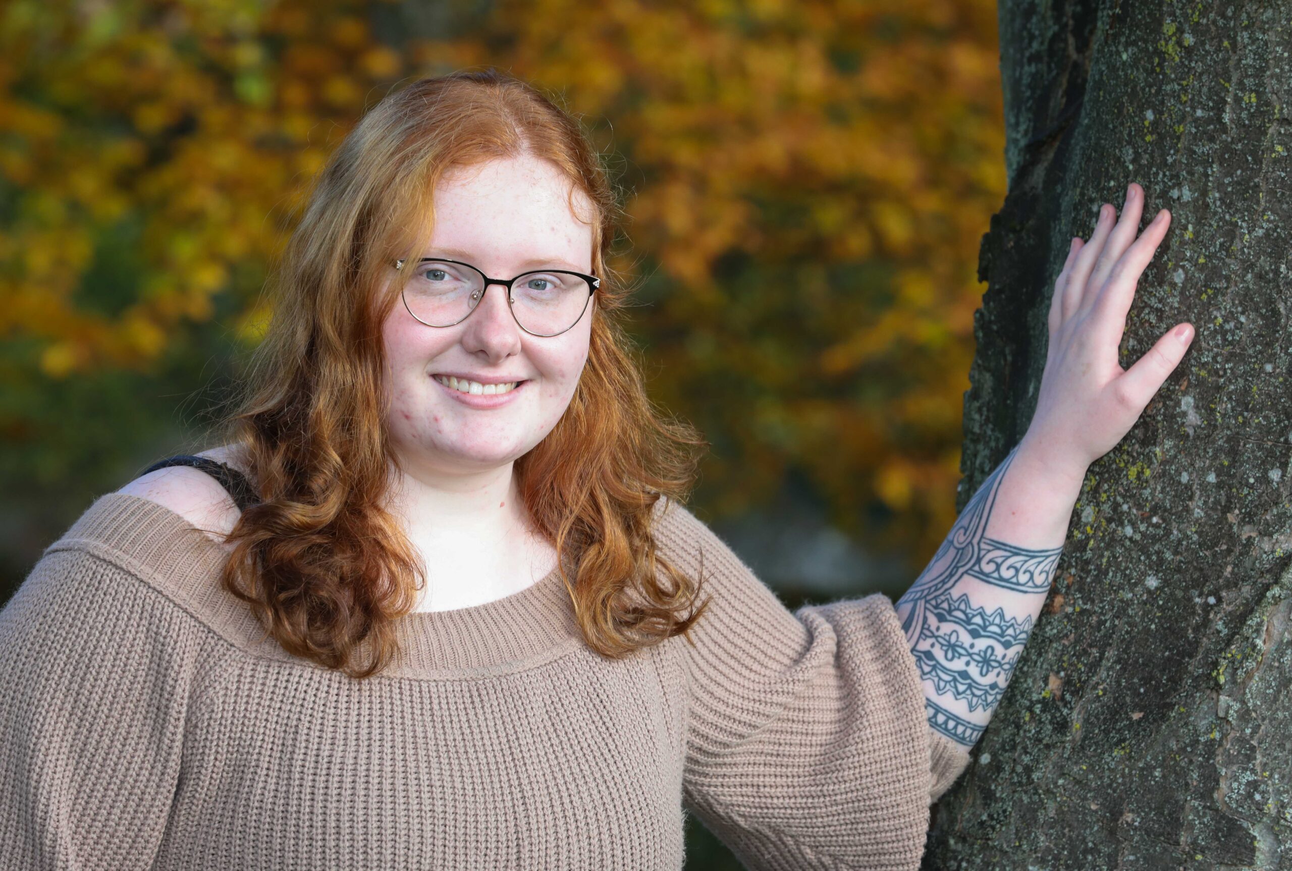 Courtney goes extra smile after being inspired by her late mum