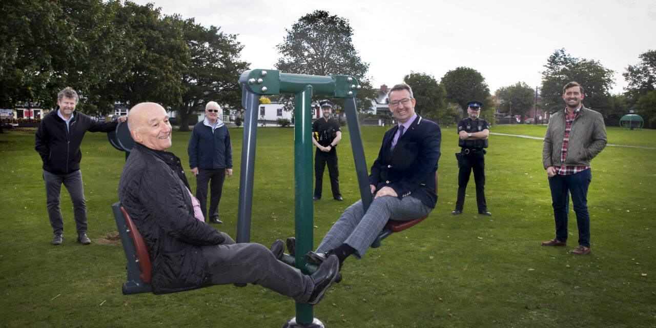 Crooks’ booty pays for outdoor gym in Chirk