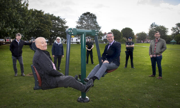 Crooks’ booty pays for outdoor gym in Chirk
