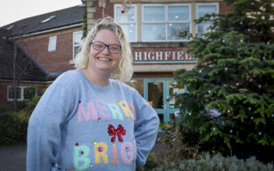 Caring Vicky aiming for a cracker of a Christmas