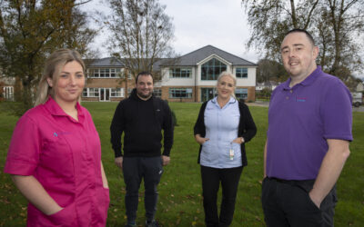 Caring mum-of-four Nerys nurses new ambition