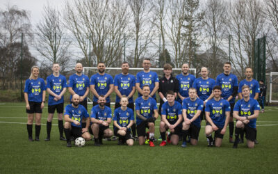 Everyone’s a winner as football match breaks down barriers