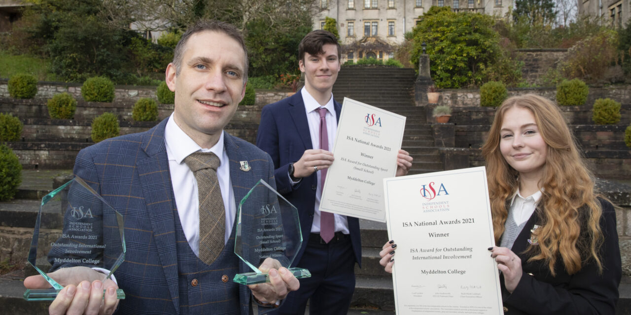 Myddelton College does double at independent education ‘Oscars’