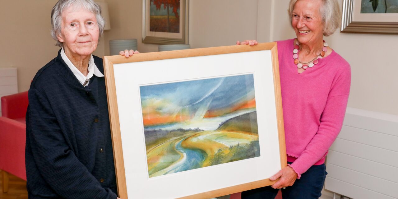 Talented artist pours her heart into charity exhibition to raise awareness of dementia