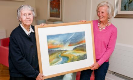 Talented artist pours her heart into charity exhibition to raise awareness of dementia