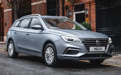 MG5 EV LR drive by Steve Rogers