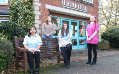 Caring quartet live the dream as trainee nurses